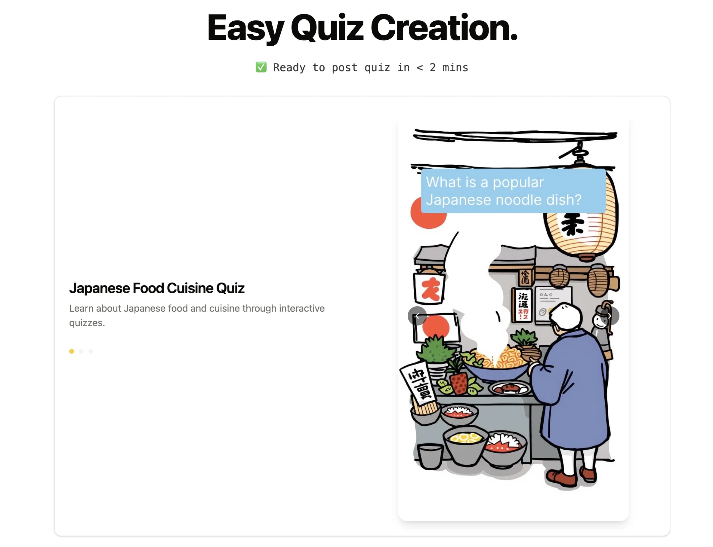 Image of Create Quiz Video